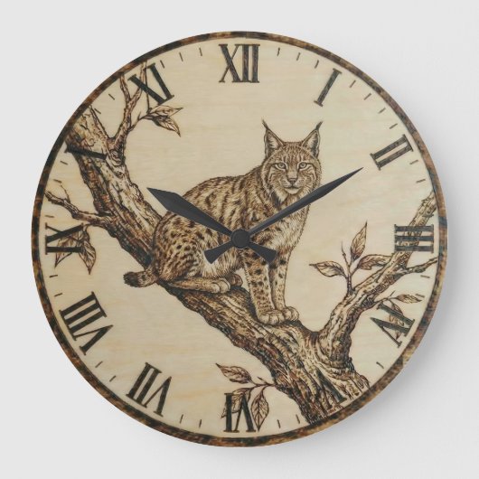 Horloge murale Lynx (Recto)