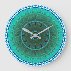 Horloge murale Mandala