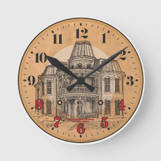 Horloge murale : Manoir victorien