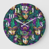 Horloge murale Mardi Gras (Recto)