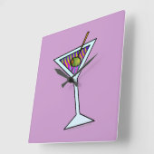 HORLOGE MURALE MARTINI (Angle)