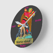 Horloge murale "Mashie niblick" (Angle)