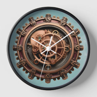 Horloge murale mécanique vintage