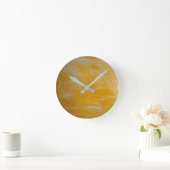 Horloge murale "Mello Yellow" (Maison)