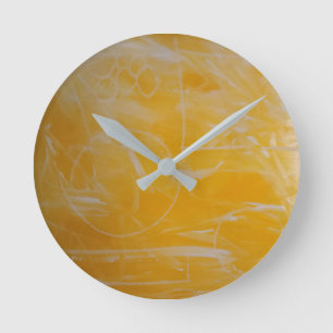 Horloge murale "Mello Yellow"