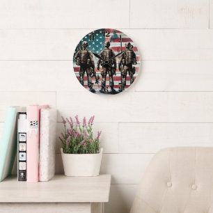 Horloge murale militaire