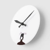 Horloge murale Minimal Art Paix (Angle)