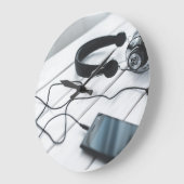 Horloge murale minimaliste (Angle)