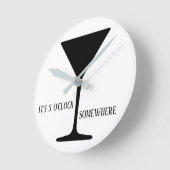 Horloge murale minimaliste (Angle)