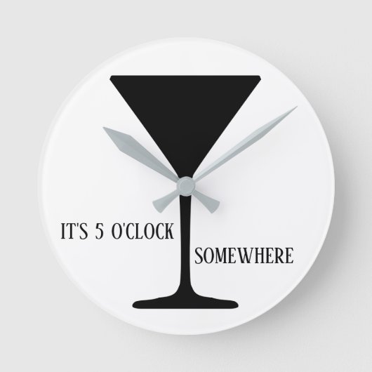 Horloge murale minimaliste (Recto)