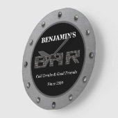 Horloge murale minimaliste moderne (Angle)