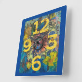Horloge murale mixte (Angle)