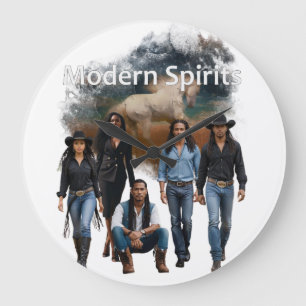 Horloge murale Modern Spirits Crew Cover Art