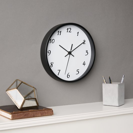 Horloge murale moderne (Bureau)