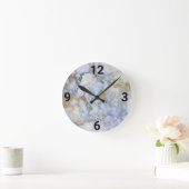 Horloge murale moderne en marbre PASTEL (Maison)