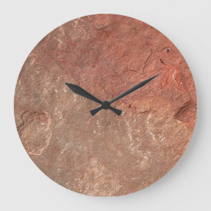 Horloge murale moderne en pierre