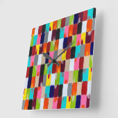 Horloge murale moderne en quilt (Angle)