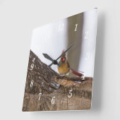 Horloge murale Mon Tricolore (Angle)