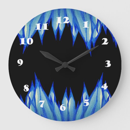 Horloge murale Mood hiver Icicules (Recto)