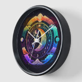 Horloge murale Moon Dreams (Angle)