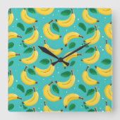 Horloge murale Motif banane (Recto)