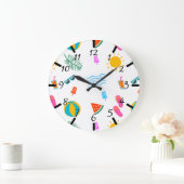 Horloge murale Motif de plage d'été (Maison)