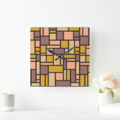 Horloge murale Motif géométrique (Maison)