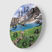 Horloge murale motivationnelle personnalisée (Angle)