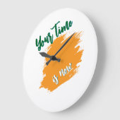 Horloge murale Motivative moderne (Angle)