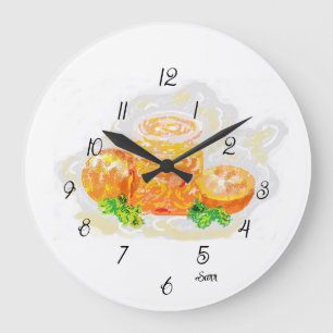 Horloge murale : Nature morte