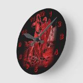 Horloge murale Neon Angel (Angle)