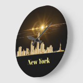 horloge murale new york (Angle)