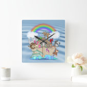 Horloge murale Noahs Ark Nursery (Maison)