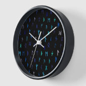 Horloge murale Norse By Night (Angle)