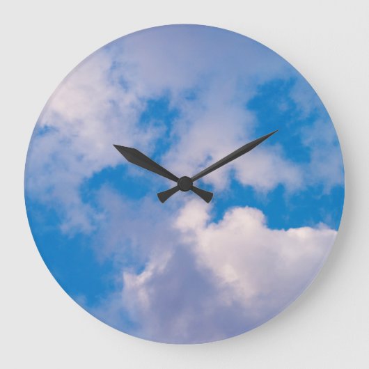 Horloge Murale Nuages (Recto)