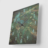 Horloge murale océanique cosmique (Angle)