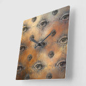 Horloge murale œil qui voit tout (Angle)