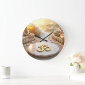 Horloge murale OM - AUM - ZEN BOUDDHISME (Maison)