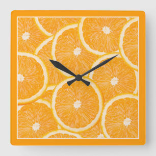 Horloge murale Oranges