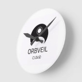 Horloge murale Orbveil Cloud (Angle)