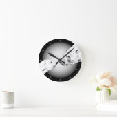 Horloge murale ours polaire mère et ourson Art (Maison)