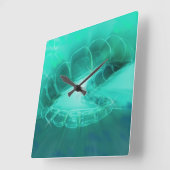 Horloge murale ouverte de bouche d'orthodontiste (Angle)