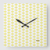 Horloge murale OVERFLOW par Poet Adiela Akoo (Recto)