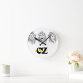 Horloge murale Oz avec le Lion peureux (Maison)