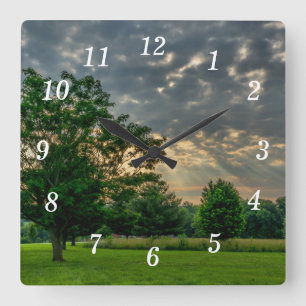 Horloge murale Ozark du bon matin