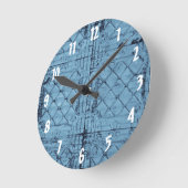 Horloge murale Panneau rustique Tin Plafond Pays O (Angle)