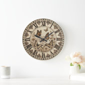 Horloge murale papillon (Maison)