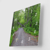 Horloge murale Paradis Vert (Angle)