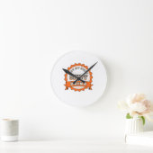 Horloge murale - Pas ma première boisson de quart (Maison)