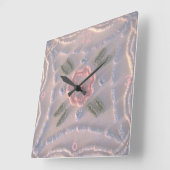 Horloge murale Pastel Chenille (Angle)